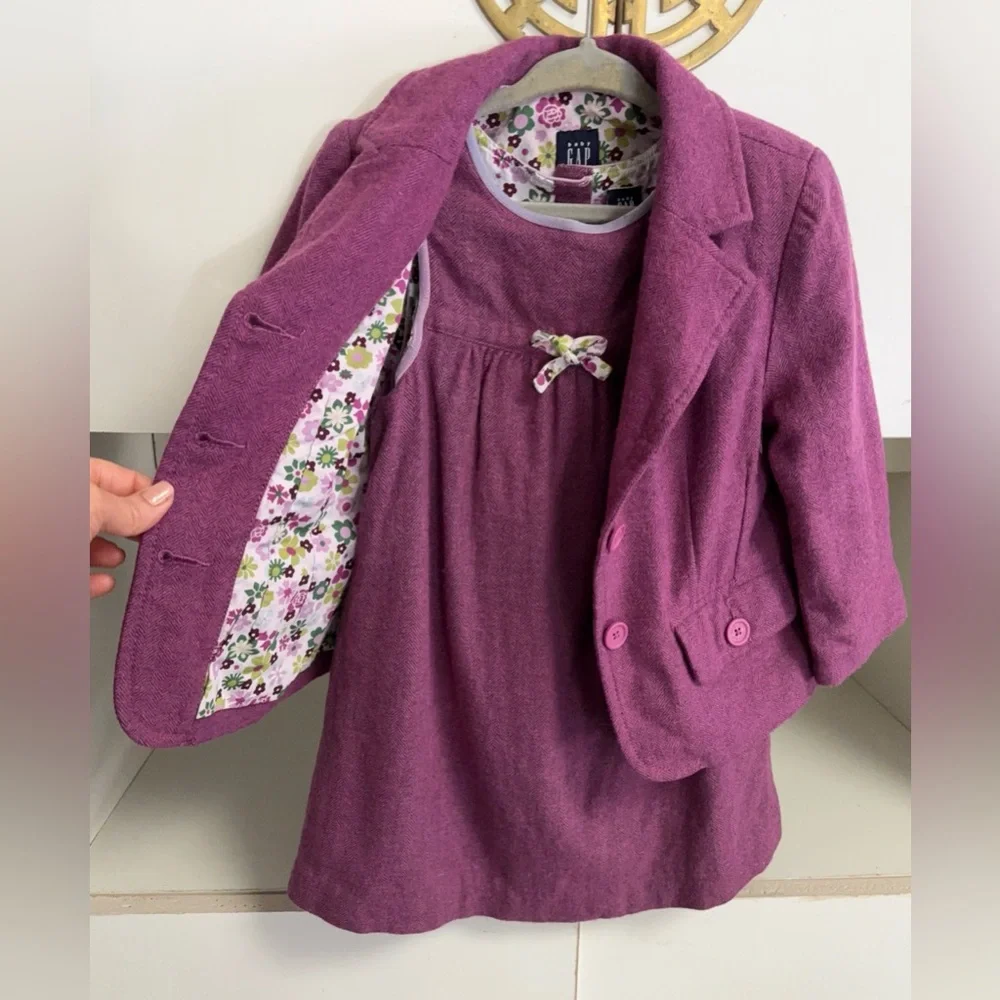 GAP  dress & blazer jacket 2T